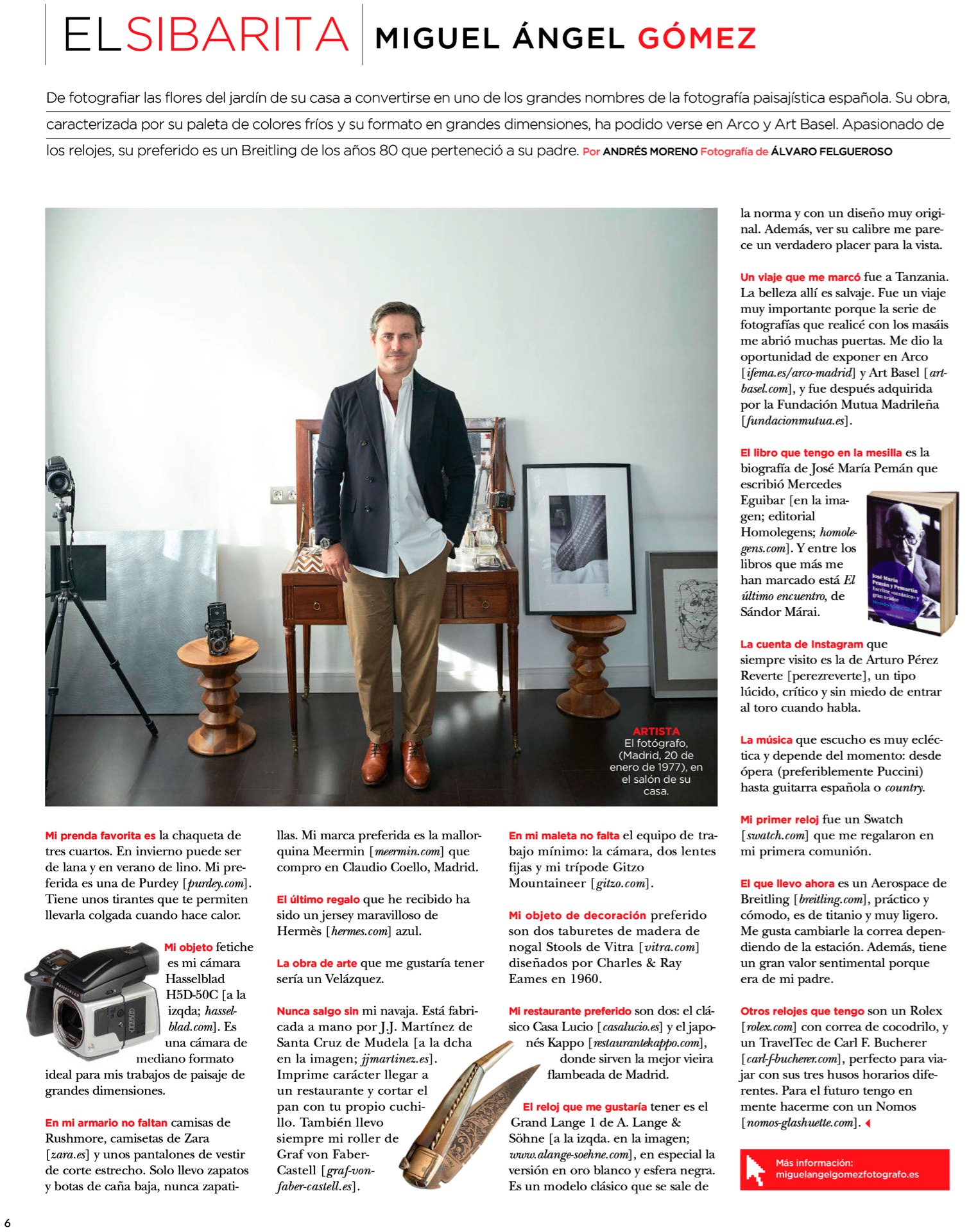 Entrevista / M A Gòmez